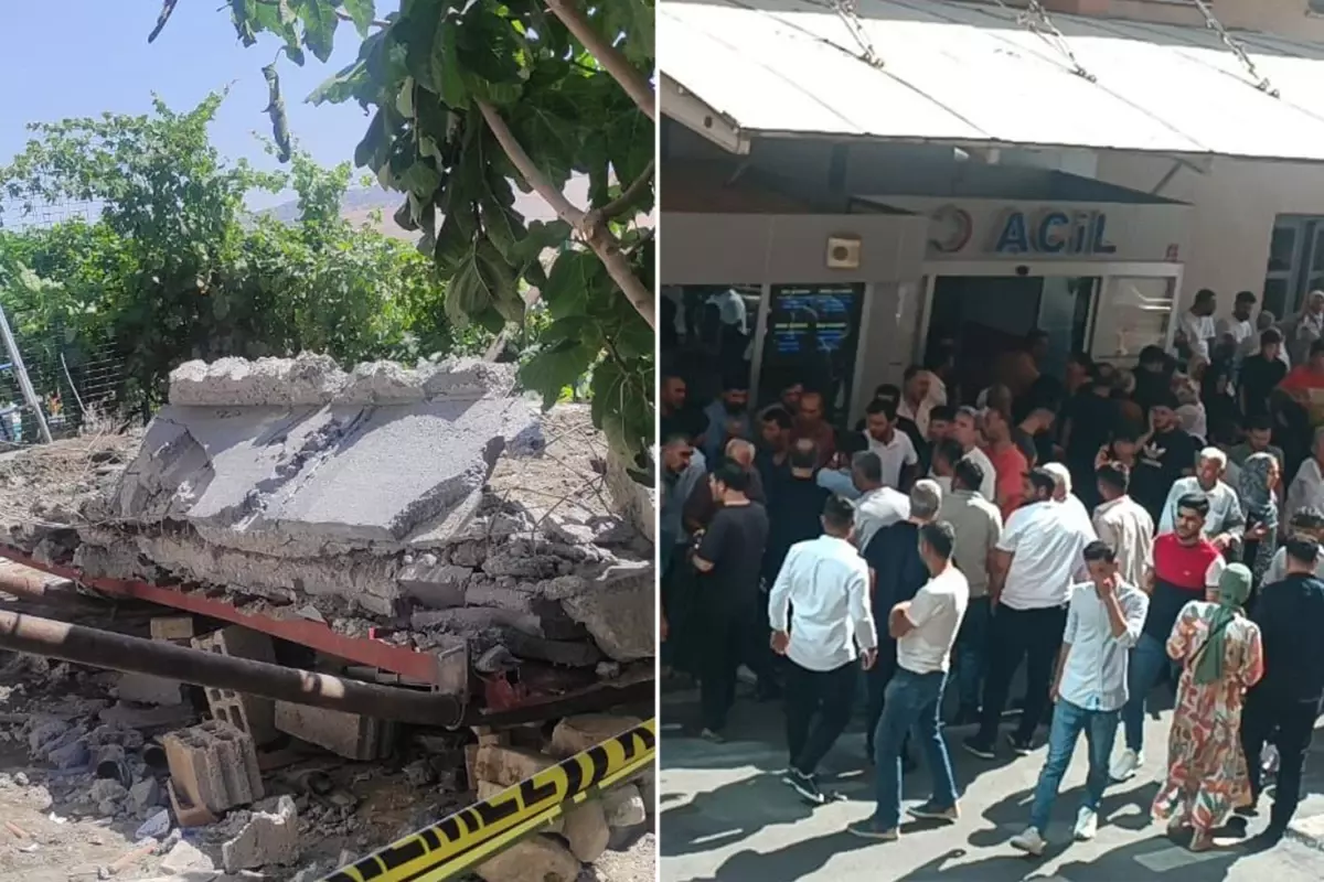 Altında yemek yedikleri balkon çöktü: 4 ölü, 6 yaralı