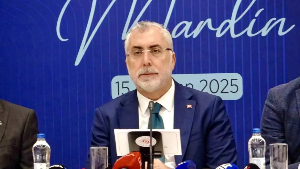 Bakan Işıkhan Mardin'de İstihdam Verilerini Paylaştı