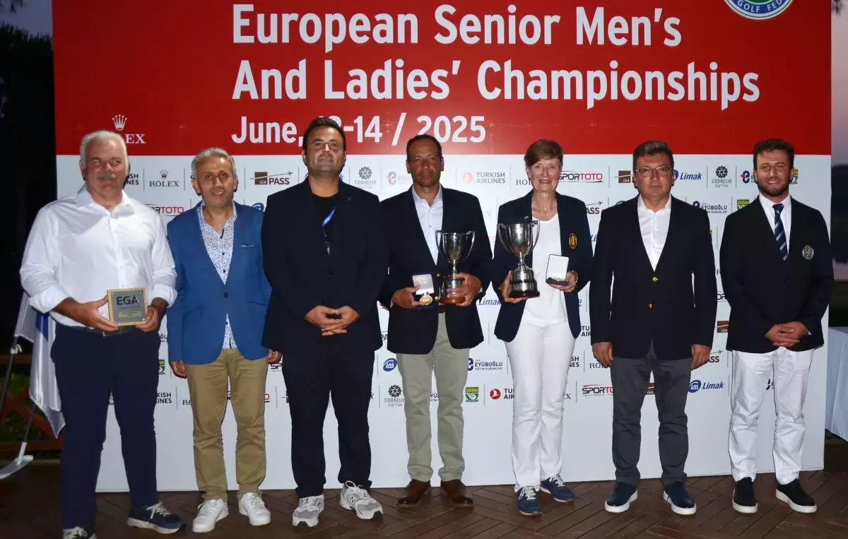 Türkiye'de Avrupa Kıdemli Golf Şampiyonası Sona Erdi