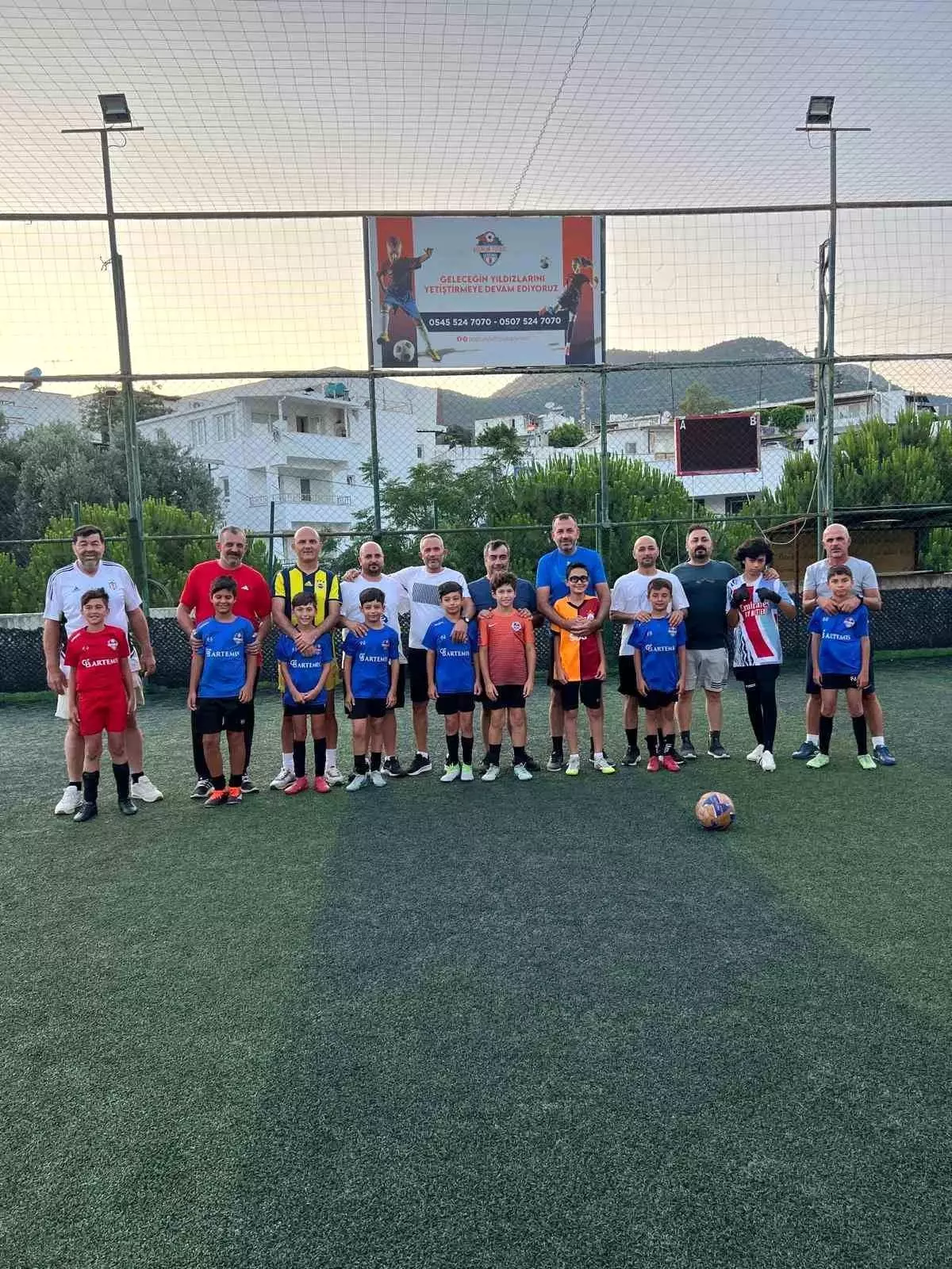Bodrum'da Babalar Günü'ne Özel Futbol Turnuvası