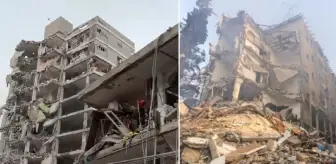 İran'ın gece boyunca vurduğu İsrail'de büyük enkaz