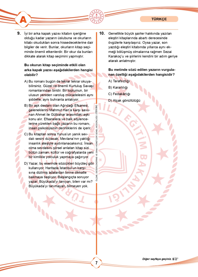 LGS soru cevapları! 2025 LGS Türkçe, Matematik, Fen Bilimleri, İnkılap Tarihi, İngilizce, Din Kültürü SÖZEL -SAYISAL soru cevapları PDF indir – oku!