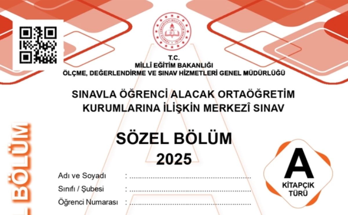 LGS soruları ve cevap anahtarı! 2025 LGS Türkçe, Matematik, Fen Bilimleri, İngilizce, Din Kültürü SÖZEL - SAYISAL soru cevapları PDF indir – oku!
