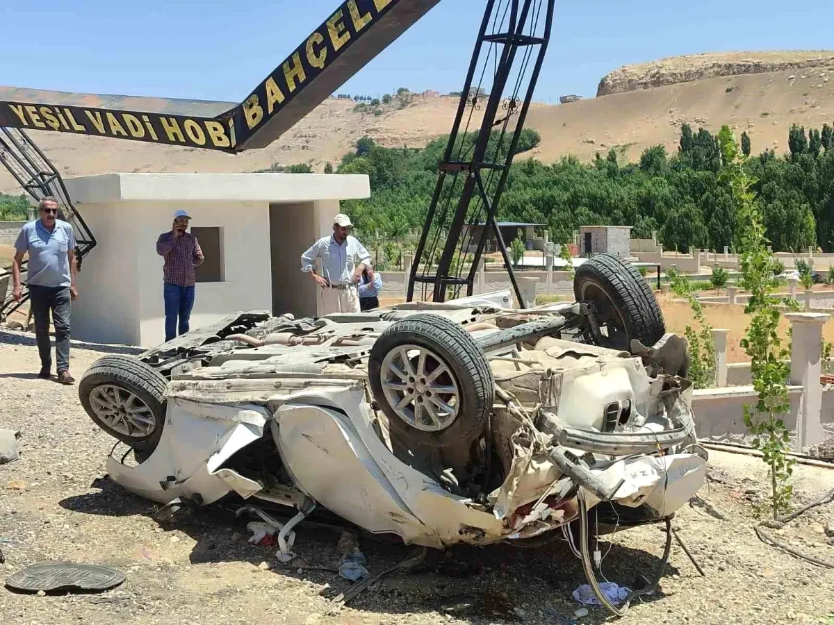 Nusaybin'de Trafik Kazası: 1 Ölü, 1 Yaralı