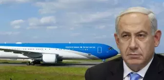 Netanyahu'nun uçağı Yunanistan'da görüntülendi