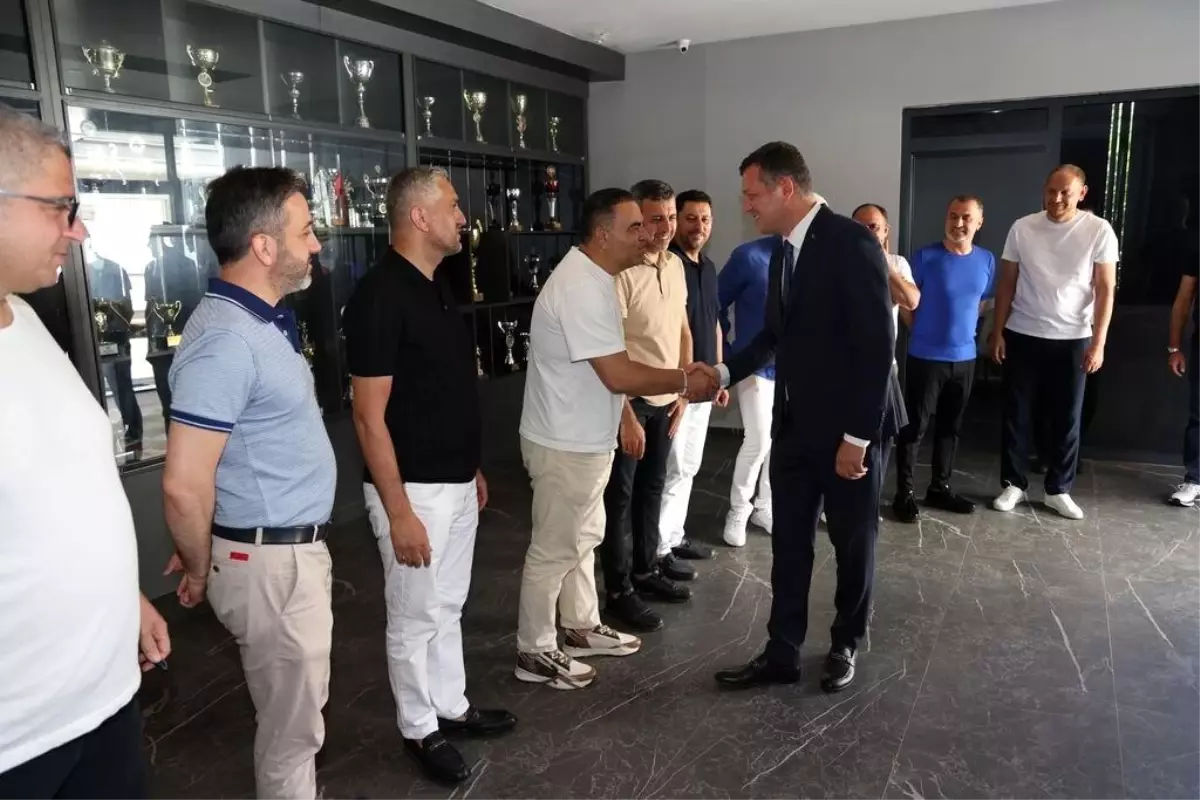 Kaymakam Dr. Fatih Ürkmezer Alanyaspor'a Veda Etti