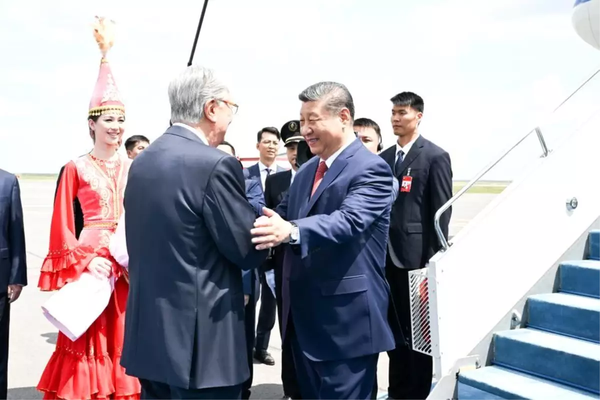 Xi Jinping, 2. Çin-Orta Asya Zirvesi için Kazakistan'a Gitti
