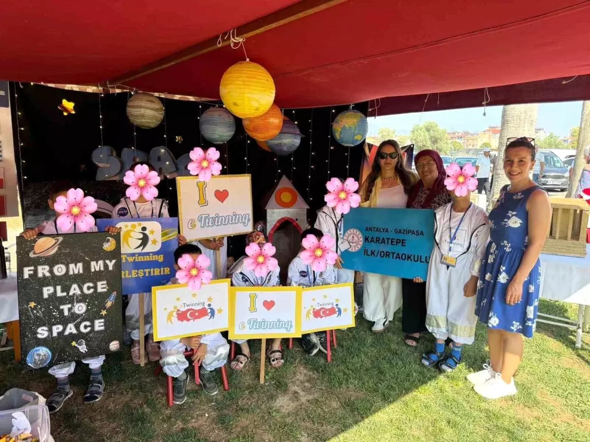Antalya'da eTwinning Sergisi: Öğrenciler Çevre ve Sanat Projeleriyle Sahne Aldı