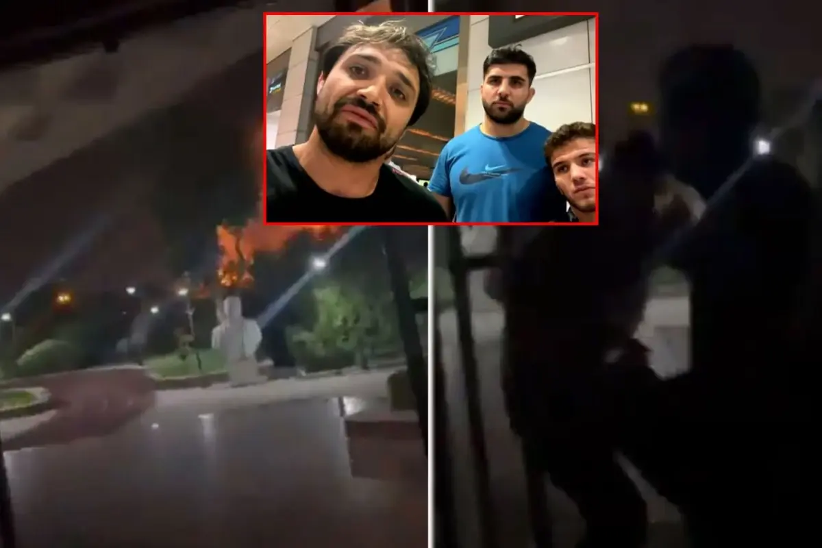 Savaşın ortasında kalan milli sporcular korku dolu anları anlattı: Camlardan atladık