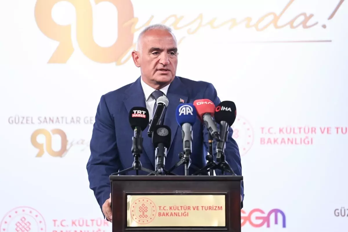 Kültür ve Turizm Bakanı Ersoy: 'Kültür ve sanatla daha güçlü bir Türkiye hedefi doğrultusunda çalışmaya devam edeceğiz'