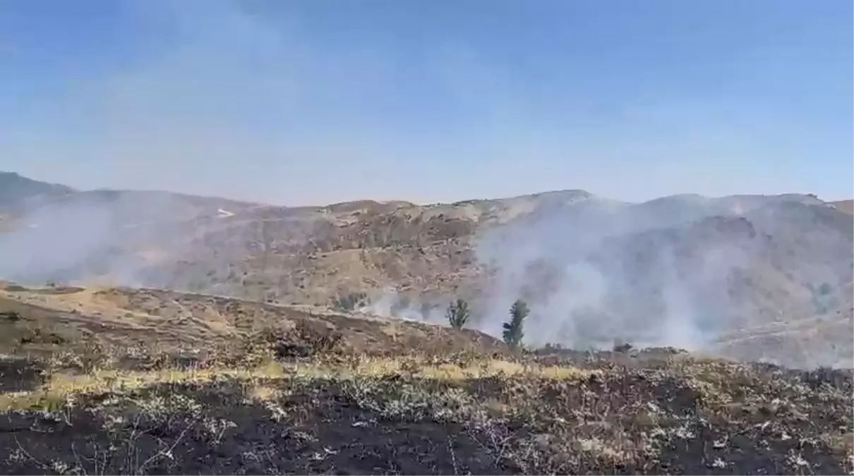 Bingöl'ün Yayla Köyü'nde Çıkan Yangın 2 Saatte Söndürüldü