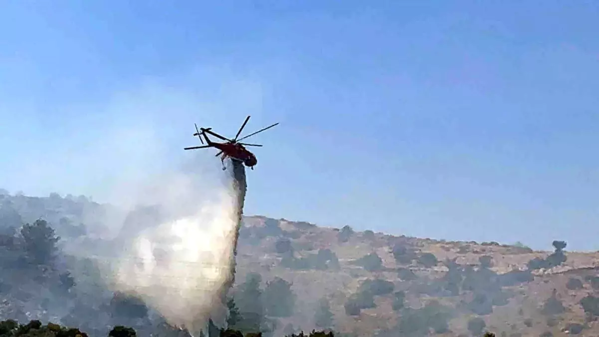Bodrum'da Yangın: İnşaat Kaynaklı İddiası ve Hava Müdahalesi