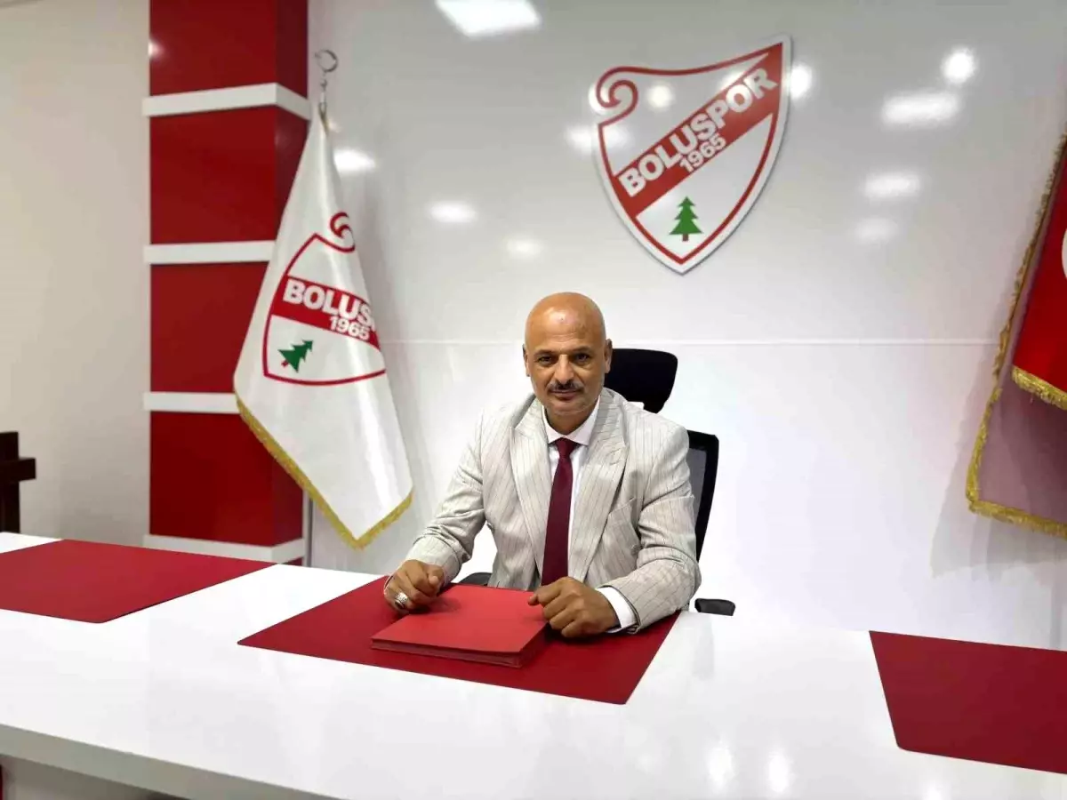 Boluspor'un Yeni Başkanı Mahmut Alan: Önceliğimiz Finansal Kalkınma