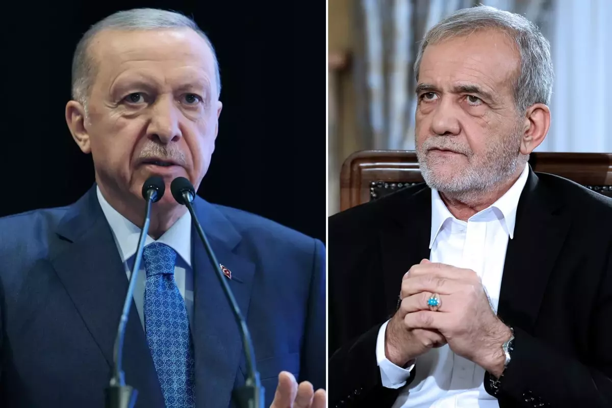 Cumhurbaşkanı Erdoğan, Pezeşkiyan ile görüştü: Türkiye rol üstlenmeye hazır