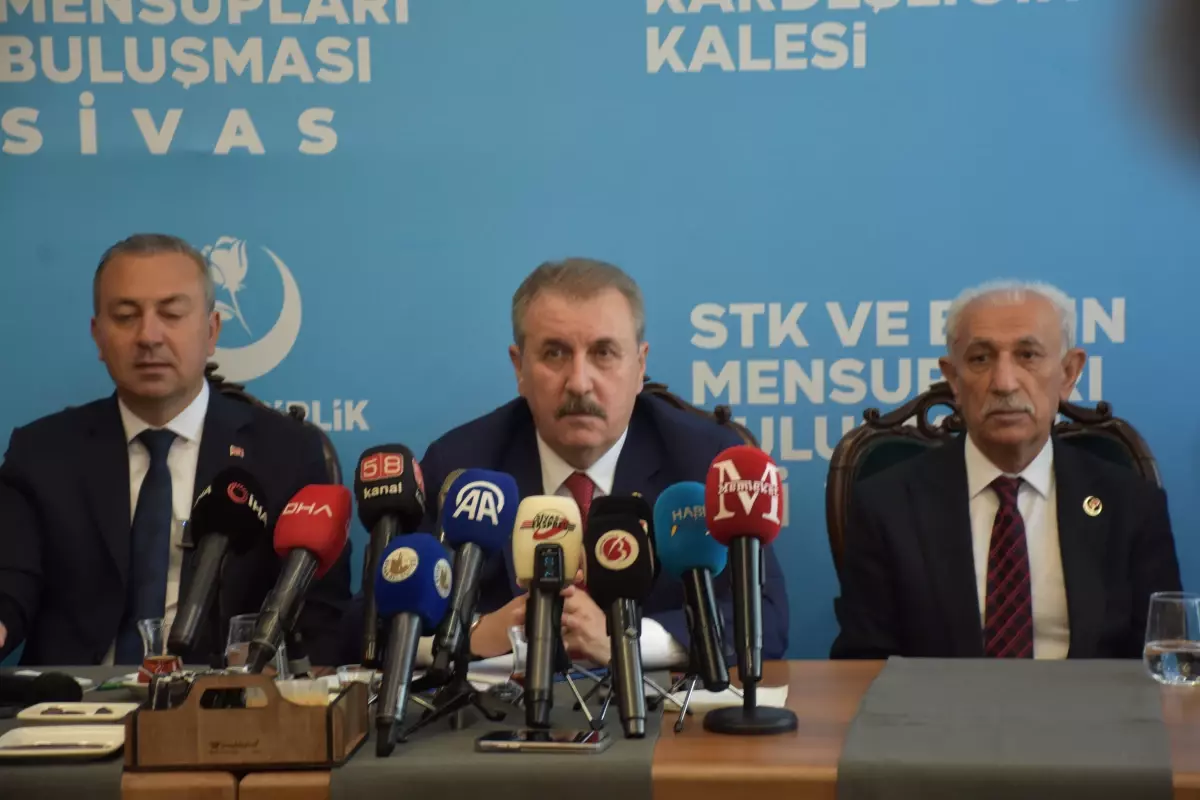 BBP Genel Başkanı Destici'den İsrail ve Emperyalizme Tepki