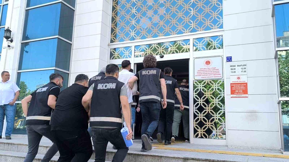 Kırşehir'de Tefecilik Operasyonu: 9 Gözaltı