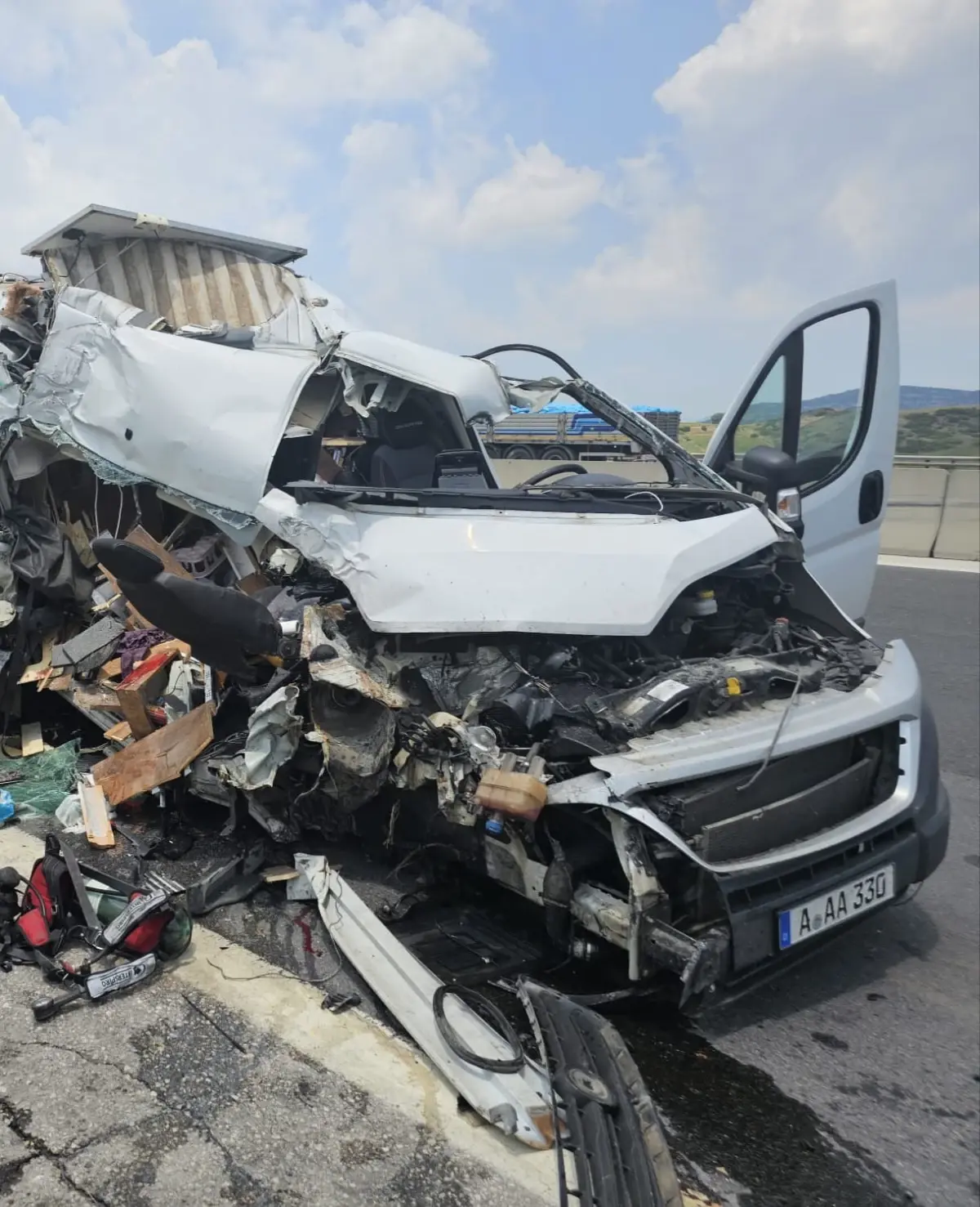 Tarsus'ta Kara Yolu Kazası: 1 Ölü, 1 Yaralı