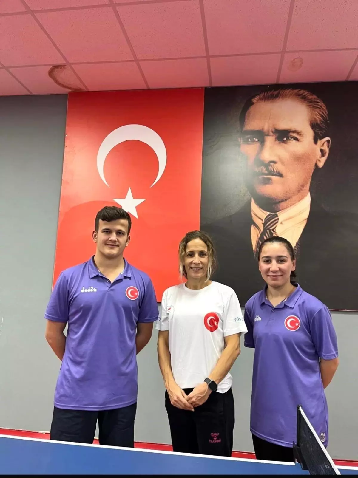 Sinoplu Milli Sporcular, Para Masa Tenisi Turnuvası İçin Çekya'ya Gidiyor