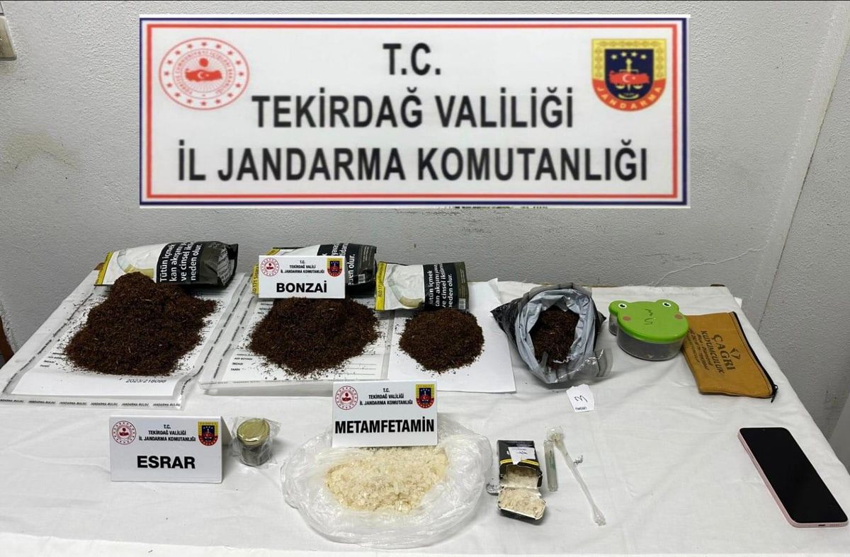 Tekirdağ'da Uyuşturucu Operasyonları: 2 Kilogram Uyuşturucu Ele Geçirildi
