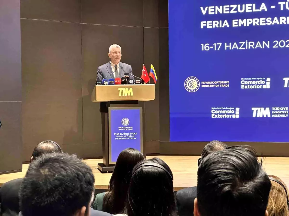 Türkiye ile Venezuela arasında ticaret hacmi hedefi 3 milyar dolar