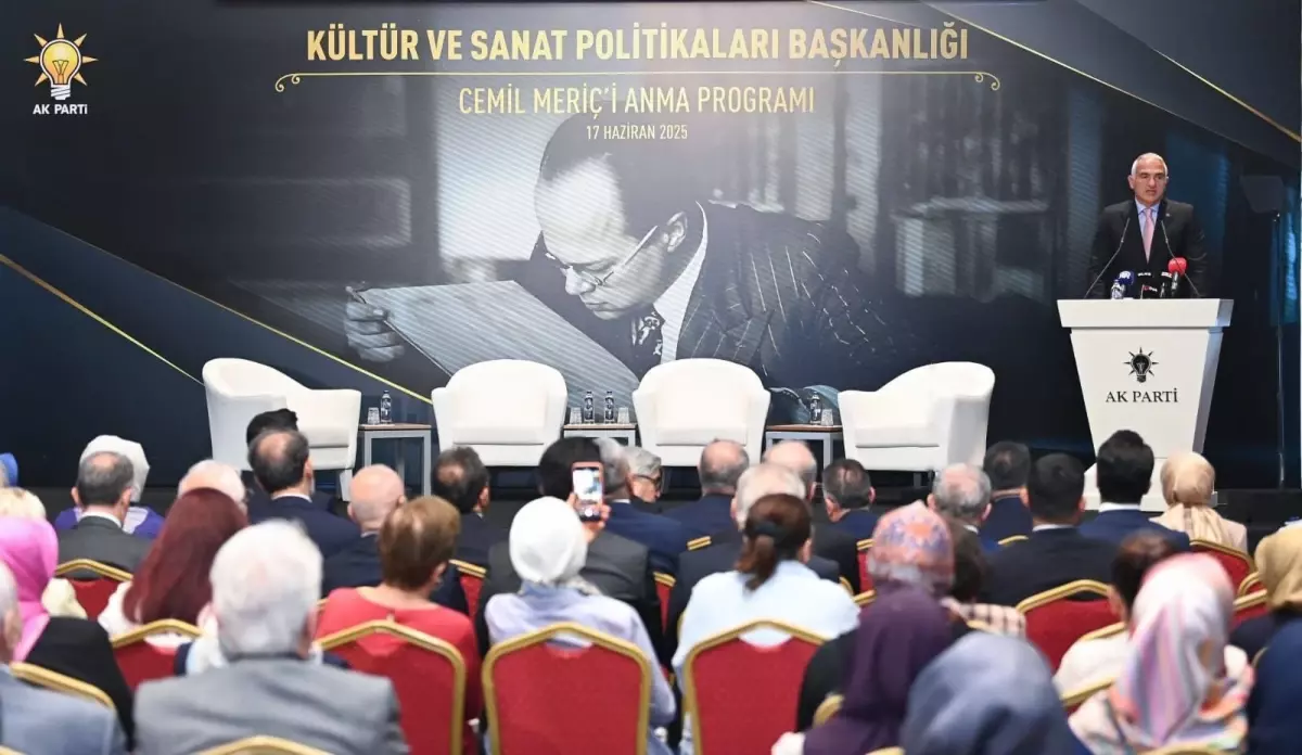 Cemil Meriç Anma Programı: Medeniyet Mirasımızın Hatırlatıcısı