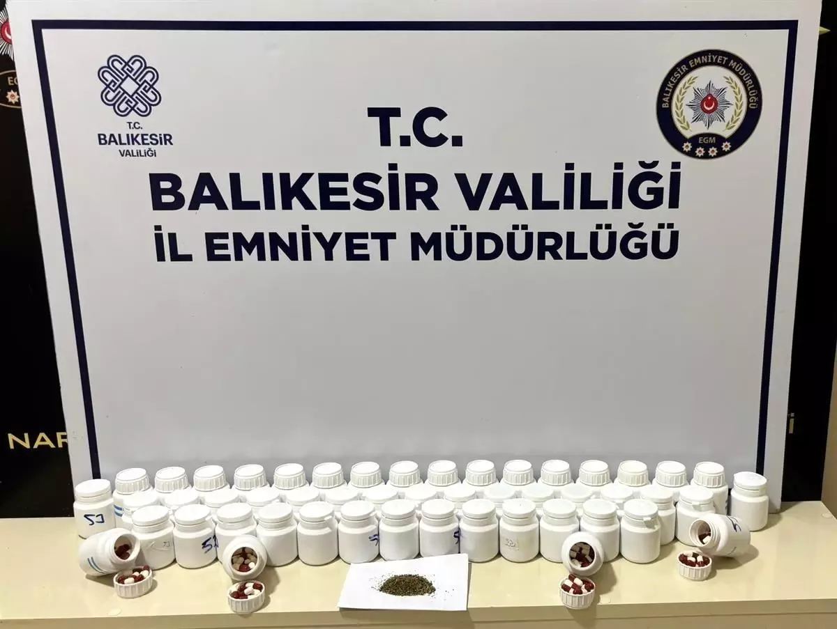 Balıkesir'de Uyuşturucu Operasyonu: Yüklü Miktarda Madde Ele Geçirildi