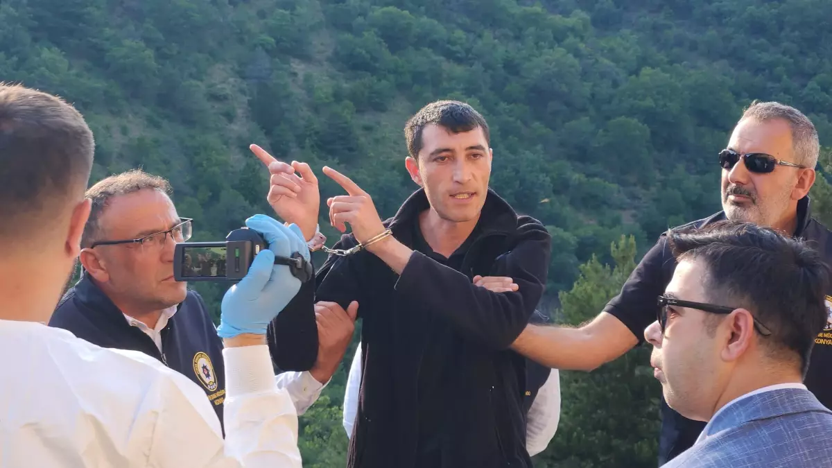 Konya'da Cinayet İtirafı: 'Silahı Çekip Ateş Ettim'