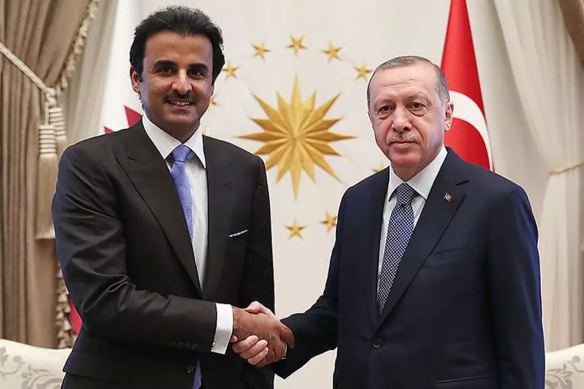 Cumhurbaşkanı Erdoğan, Katar Emiri Al Sani ile görüştü
