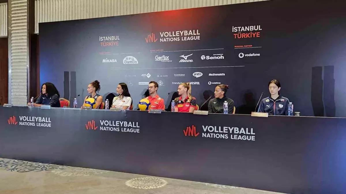 FIVB Kadınlar Milletler Ligi'nde İstanbul Heyecanı Başladı