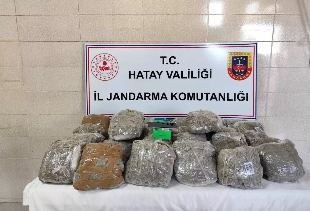 Hatay'da Uyuşturucu ve Kaçakçılıkla Mücadele: 23 Şüpheli Gözaltında