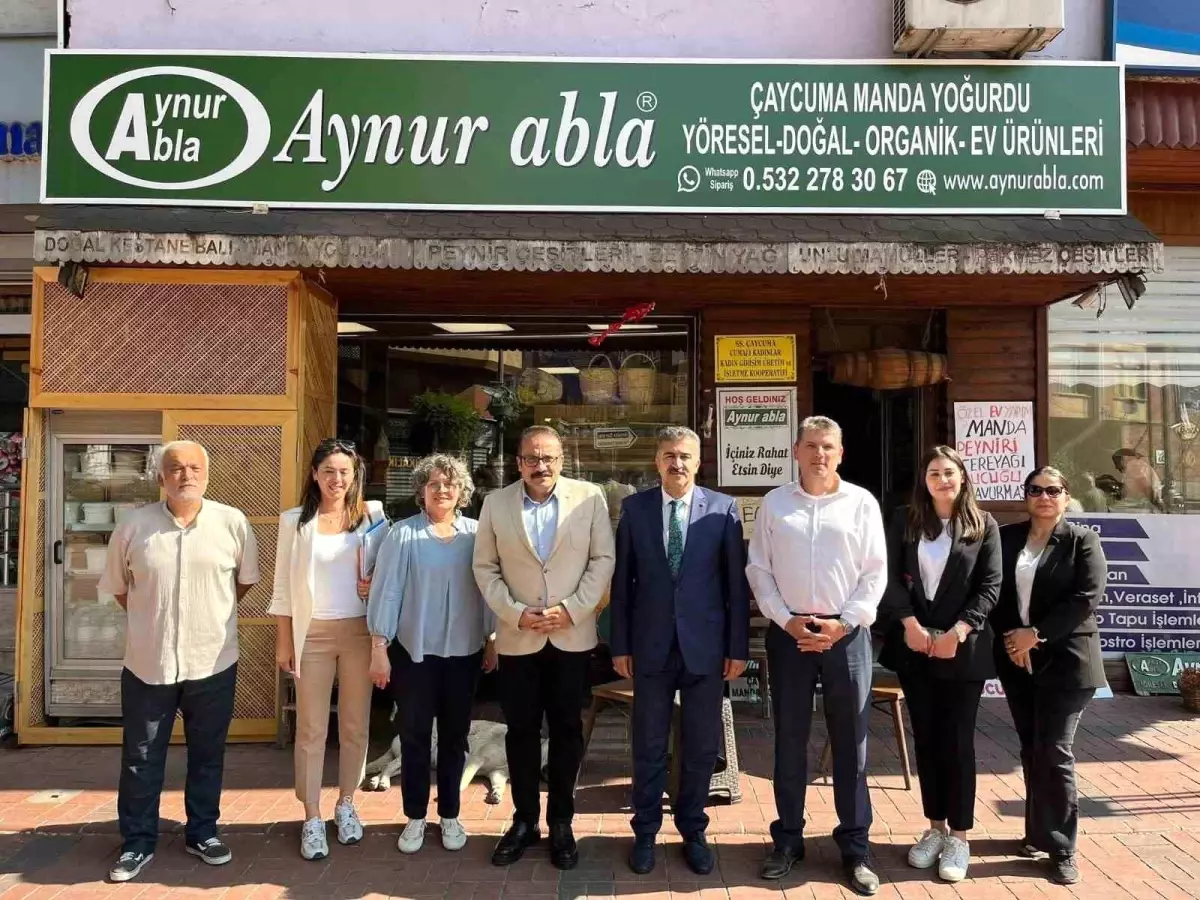 Kültür ve Turizm Bakanlığı Heyeti Zonguldak'ta İncelemelerde Bulundu