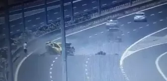 İzmir'de 1 kişinin öldüğü feci kaza kamerada