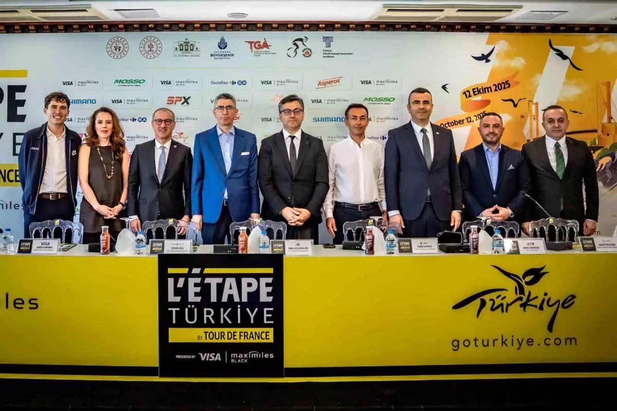 L'Etape Türkiye by Tour de France 2025 İçin Basın Lansmanı Yapıldı