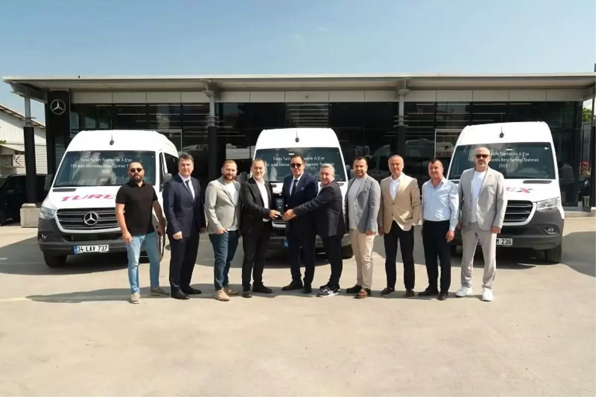 Turex Turizm Filosunu 150 Yeni Mercedes-Benz Sprinter ile Güçlendirdi