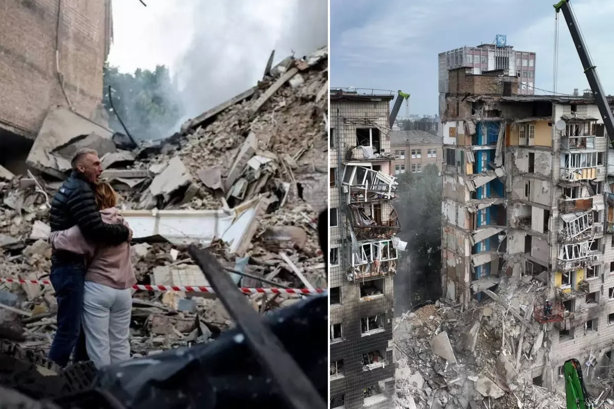 Rusya, Ukrayna'yı İHA ve füzelerle vurdu! 15 kişi öldü, 75 kişi yaralandı