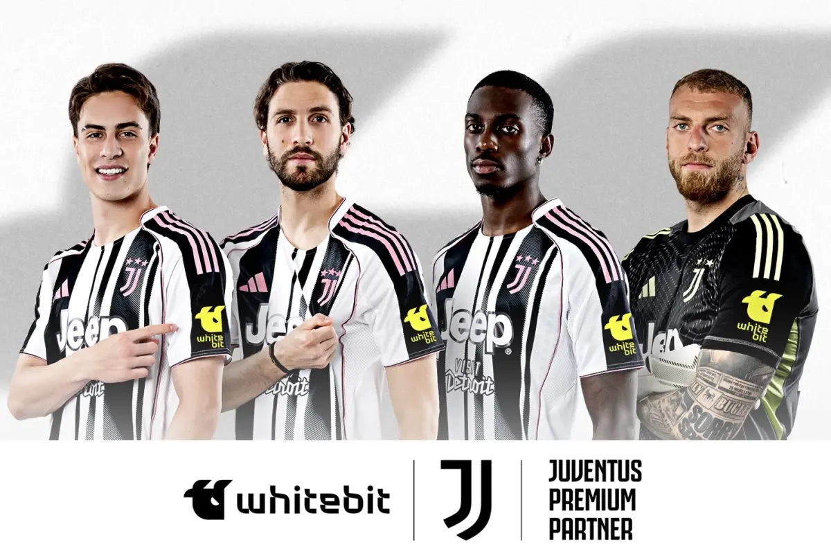 WhiteBIT, Juventus'un resmi kol sponsoru ve resmi kripto para platformu ortağı oldu