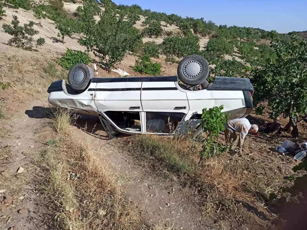 Adıyaman'da Otomobil Takla Attı: 1 Yaralı