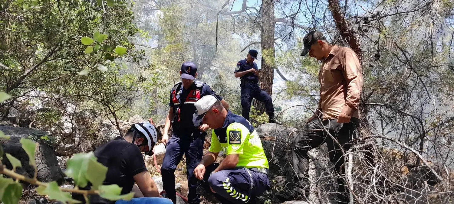 Antalya'da Orman Yangını Kontrol Altına Alındı