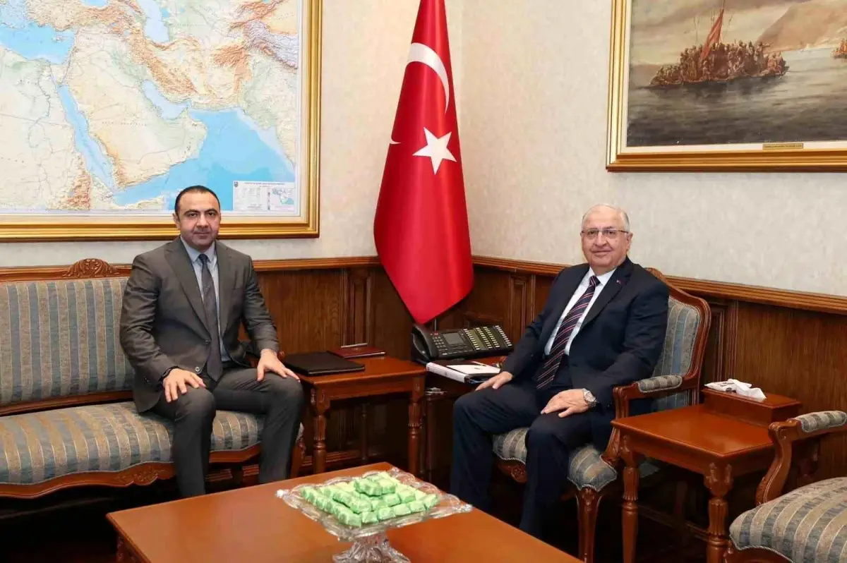 Milli Savunma Bakanı Güler, Azerbaycan İstihbarat Başkanını Kabul Etti