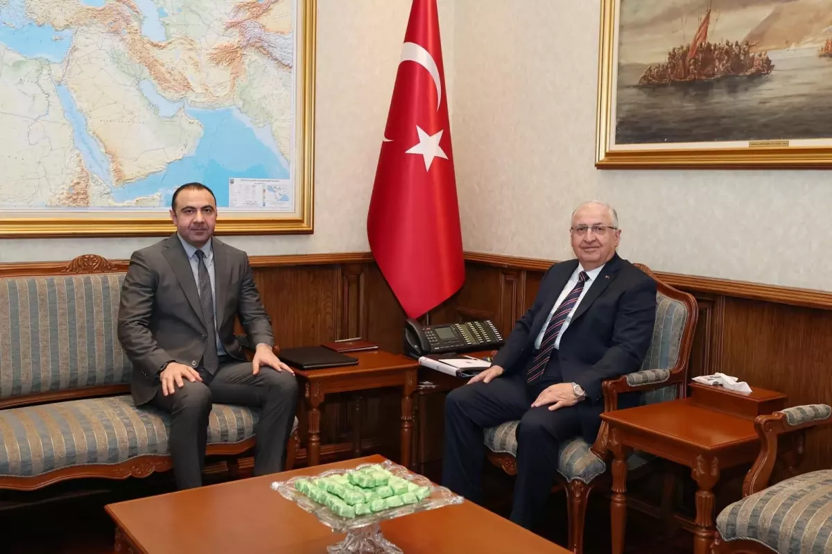 Bakan Güler, Azerbaycan İstihbarat Başkanı'nı Kabul Etti