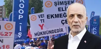 Bakanlığın önüne tabut bırakan Türk-İş'ten grev kararı