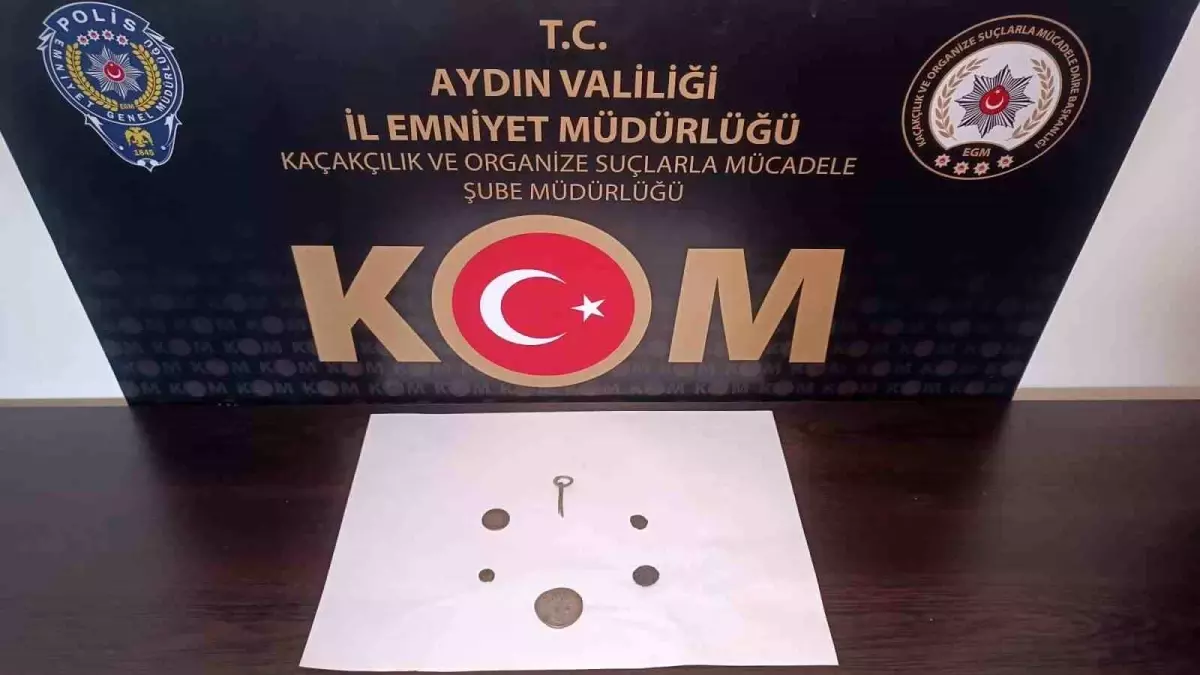 Aydın'da Tarihi Kültür Varlıkları Kaçakçılığına Baskın