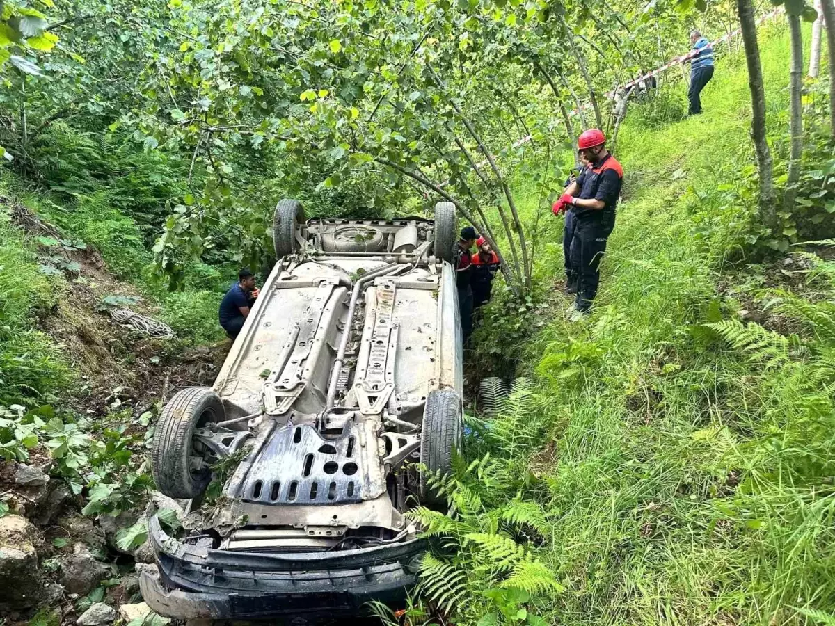 Giresun'da Trafik Kazası: 1 Ölü, 1 Yaralı