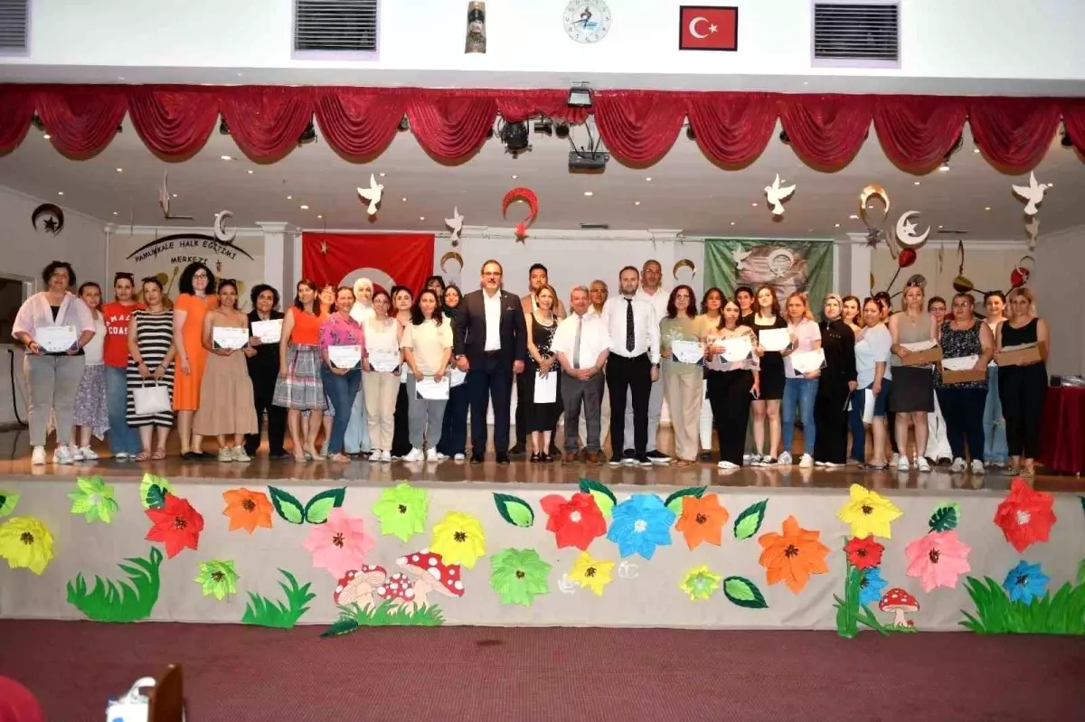 Denizli'de 'Kadın Işığını Yansıtır' Projesi Tamamlandı