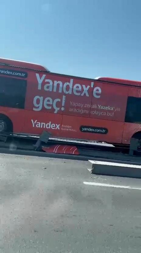 Bus accident on the Golden Horn Bridge