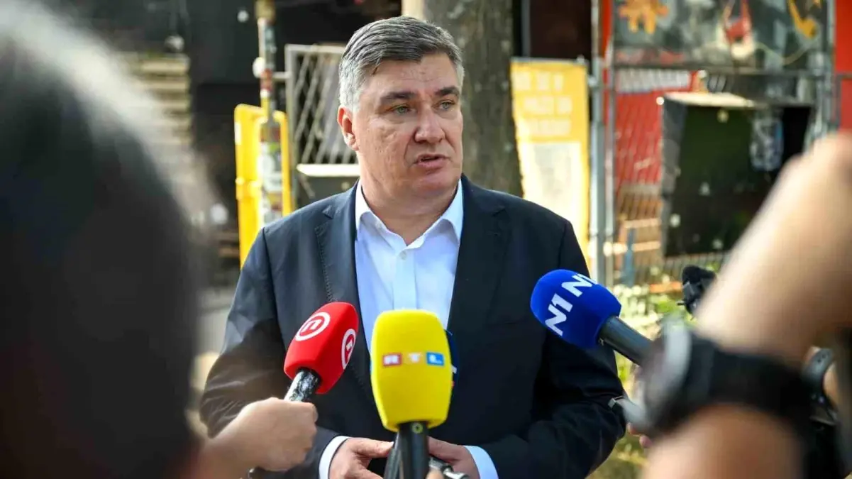 Hırvatistan Cumhurbaşkanı Milanovic'ten Çarpıcı İsrail Açıklamaları