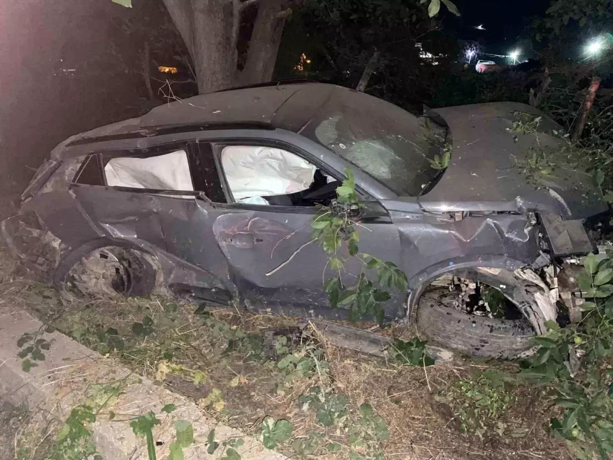 Karacabey'de Trafik Kazası: Sürücü Yaralandı