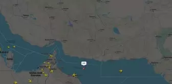 İran'dan kalkan biri Cumhurbaşkanlığına ait 3 uçak Umman'a gitti