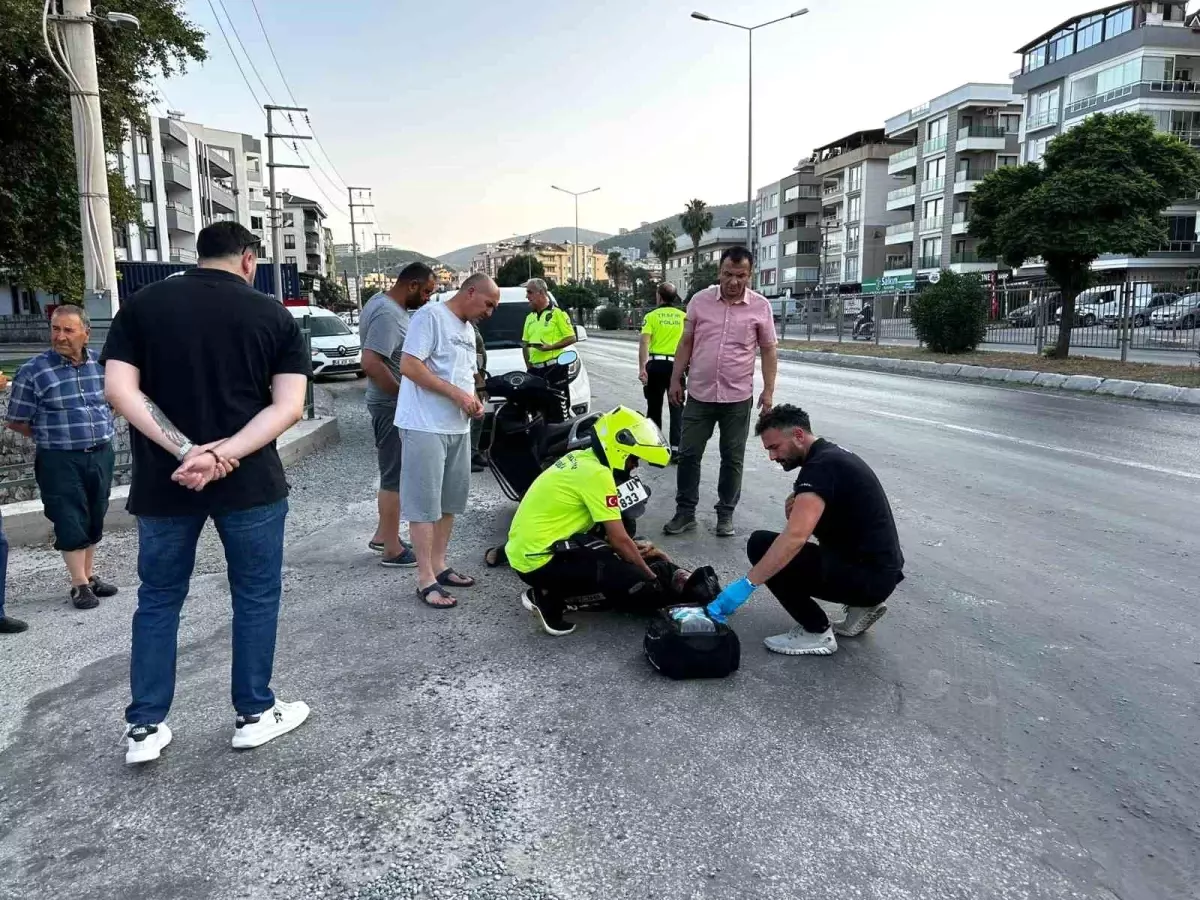 Milas'ta Trafik Kazası: 1 Yaralı