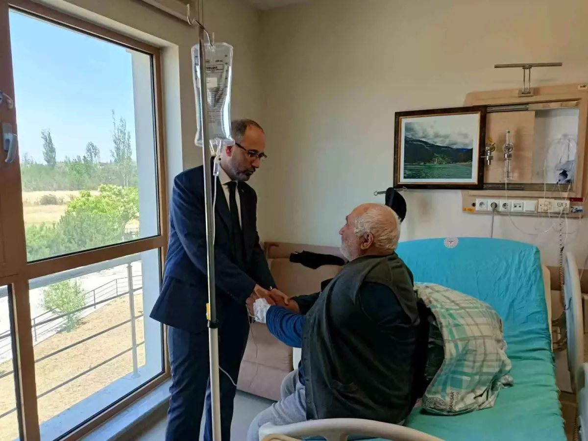 İl Sağlık Müdürü Dr. Hakkı Öztürk'ten Çay ve Sultandağı Devlet Hastanelerine Ziyaret